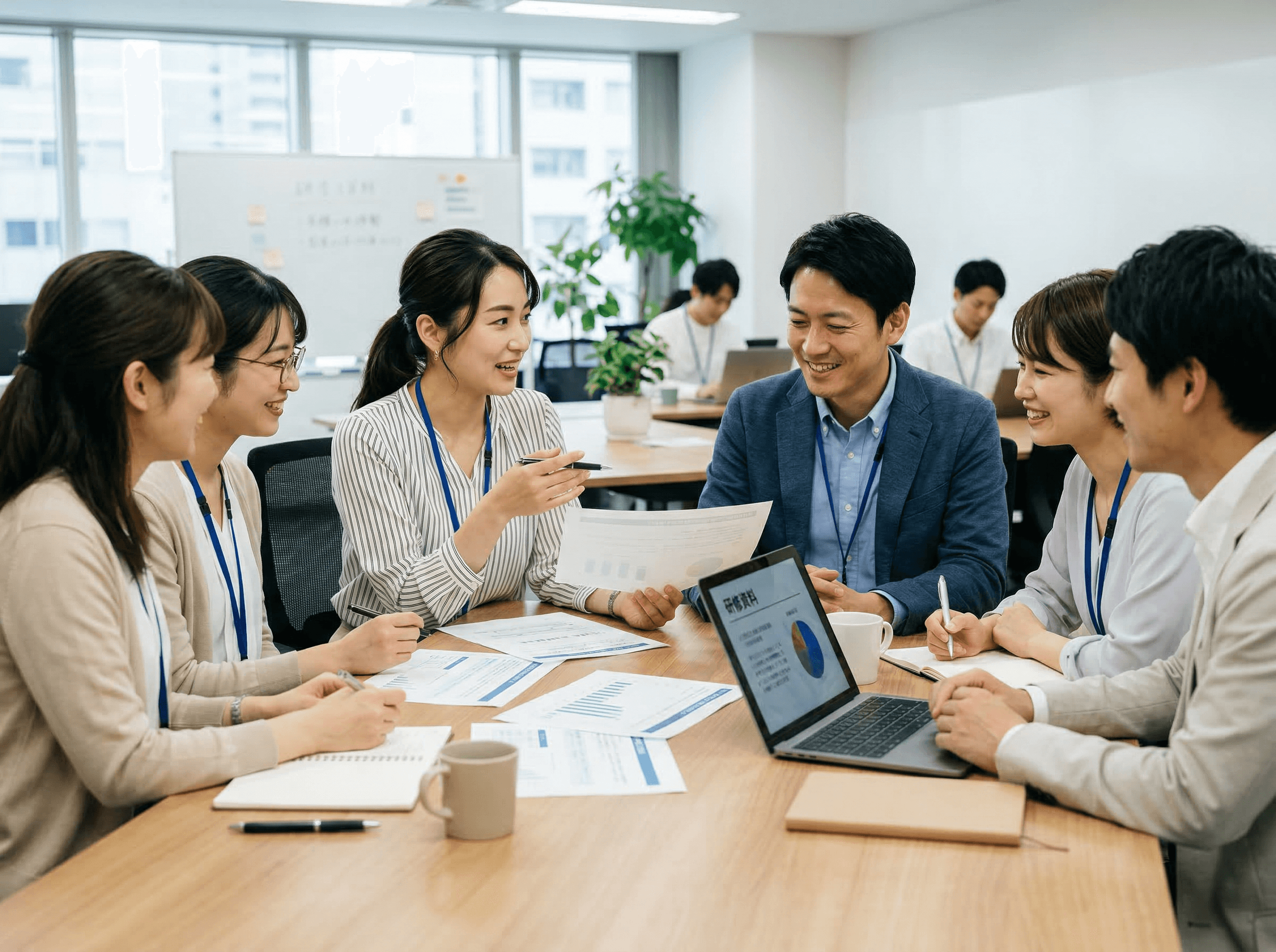 四国・香川の企業向けグループワーク研修の様子