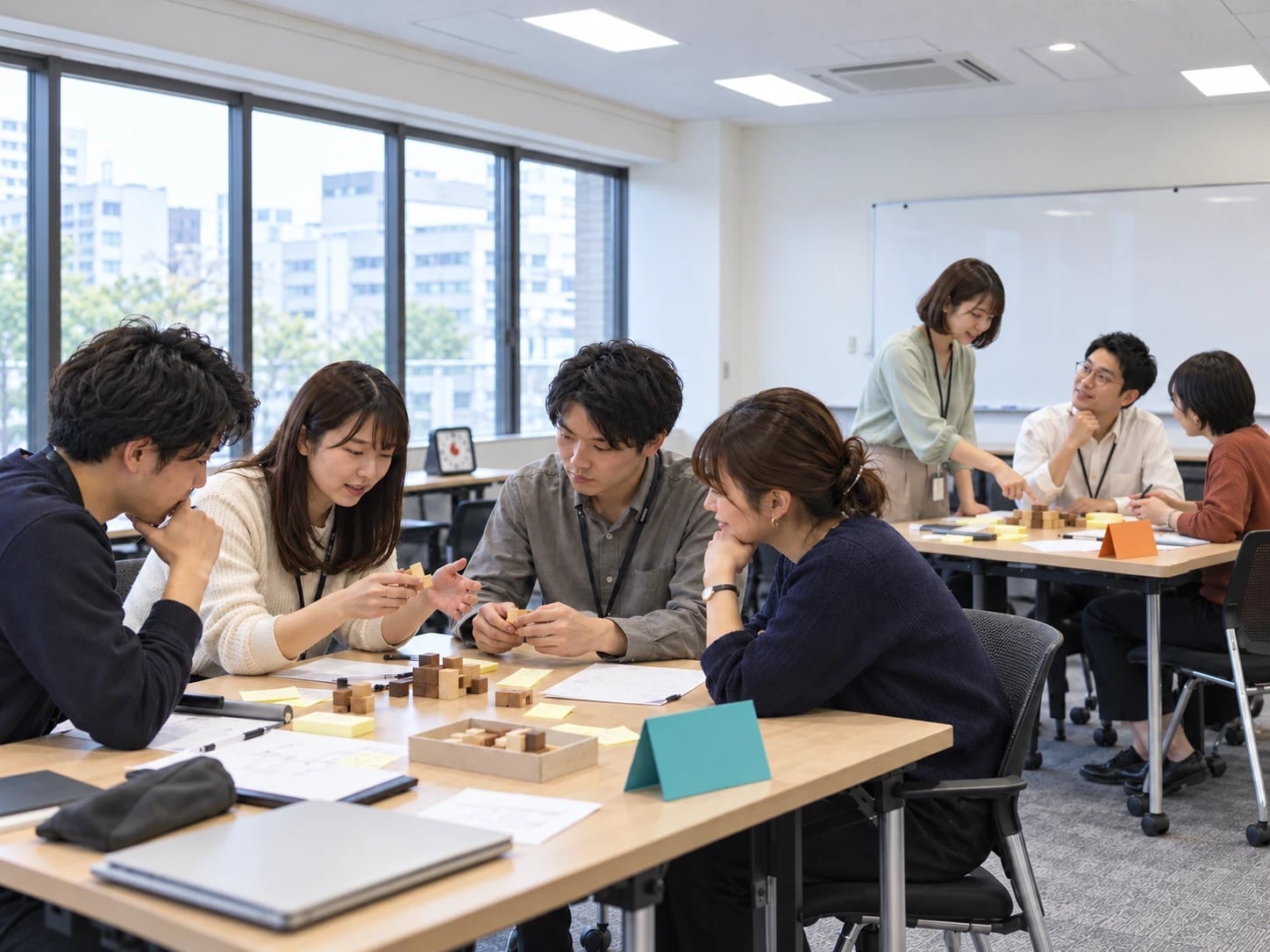 新卒入社2年目研修 — チームで成果を出す「協力する力」と「相手を理解する力」を育てる